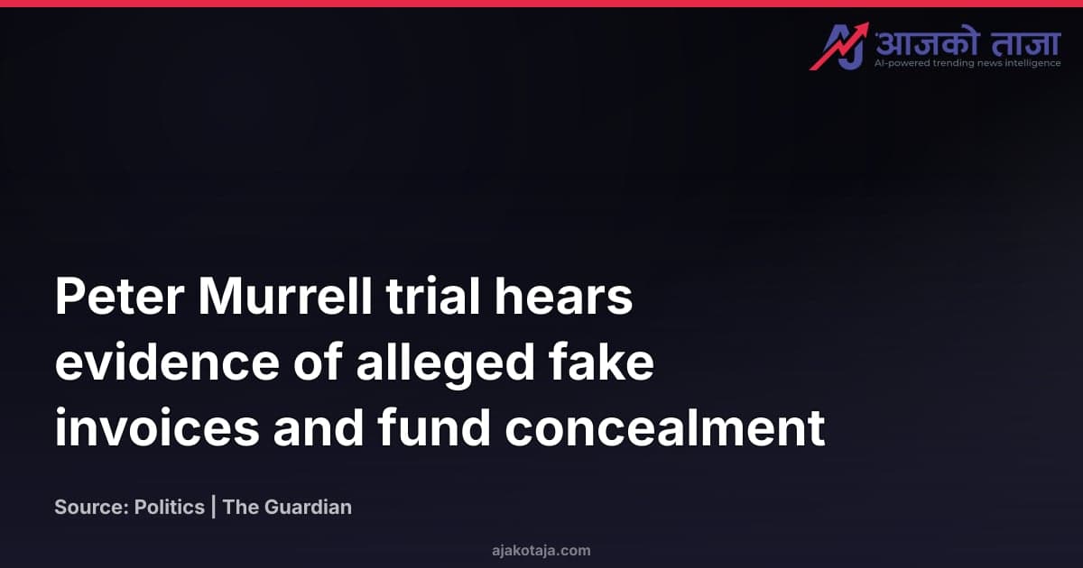 Peter Murrell trial hears evidence of alleged fake invoices and fund concealment